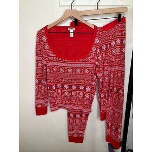 Victoria’s Secret PINK Thermal Fair Aisle Set